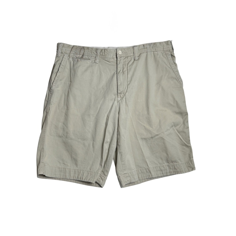 Polo Ralph Lauren Men's Beige Chino Shorts Size36 Hidden Drawstring Preppy‎ Golf